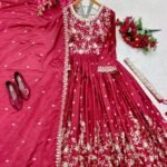 Plus size fully embroiered Adjustable Anarkali
