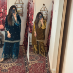 Velvet partywear Ghararahs